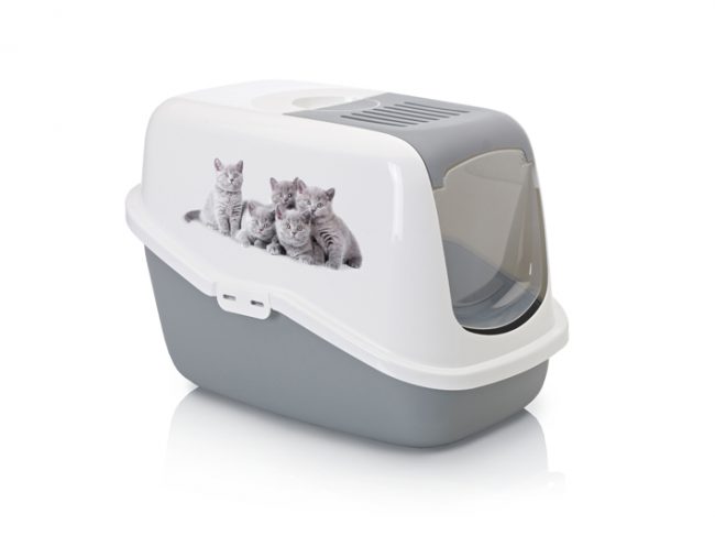 “猫用自动坐便器”